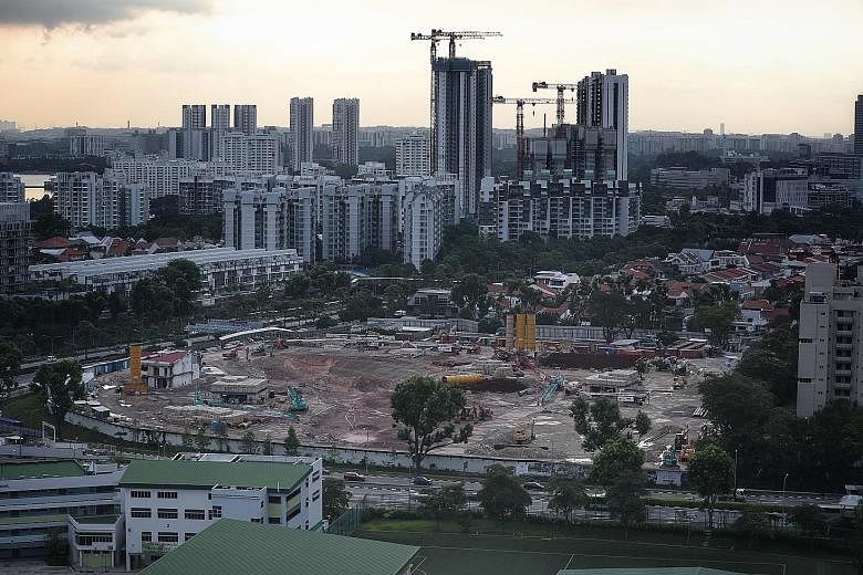 Sovereign wealth funds invested US$4.4 billion (S$6 billion) in the real estate sector in the first seven months of this year, 65 per cent down from the same period a year ago. The nature of property investments is also shifting, with funds increasin
