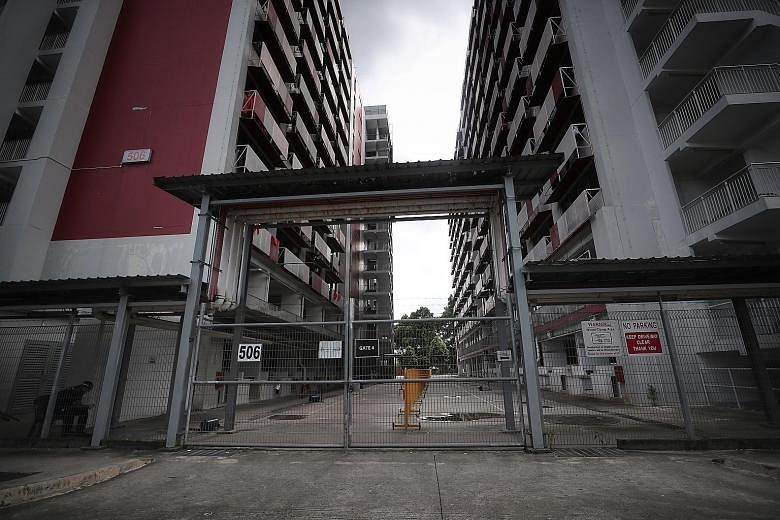 Sungei Tengah Lodge, Singapore's largest foreign worker dormitory with 16,000 residents, was announced last Saturday to be a new cluster, after two new coronavirus cases were linked to the 55 previous ones there.