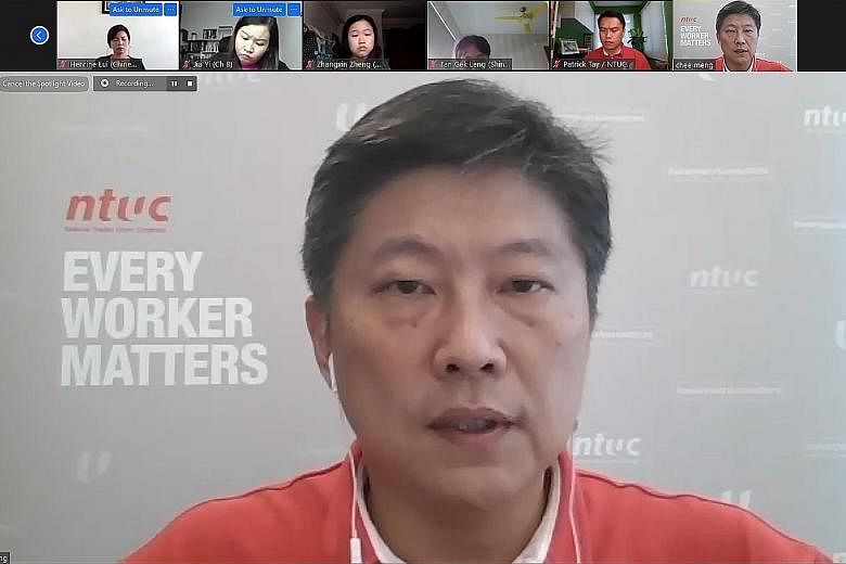 Speaking to reporters via video link, NTUC chief Ng Chee Meng said it wants to work with the Government to review foreign manpower policy options.