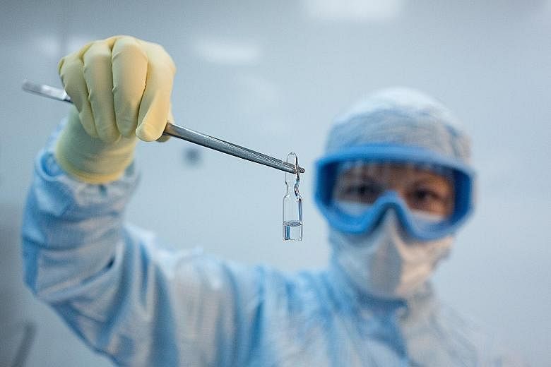 Russia's "Gam-Covid-Vac" vaccine is among the dozens being developed. Data from the World Health Organisation shows that 31 vaccines are in clinical trials, with another 142 candidate vaccines in pre-clinical evaluation.