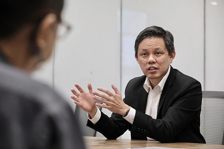 Trade and Industry Minister Chan Chun Sing says there are things in the Covid-19 world that have accentuated Singapore's strengths: strong leadership, a stable environment, coherent long-term policies, connectivity to the world, protection of intelle