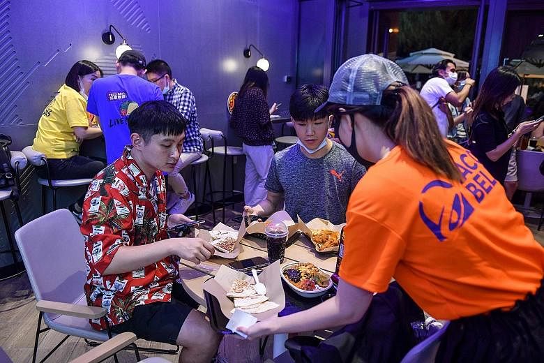A Taco Bell outlet in Beijing. Analysts note that despite US-China tensions, foreign policy is somewhat low on the agenda for the average American voter.