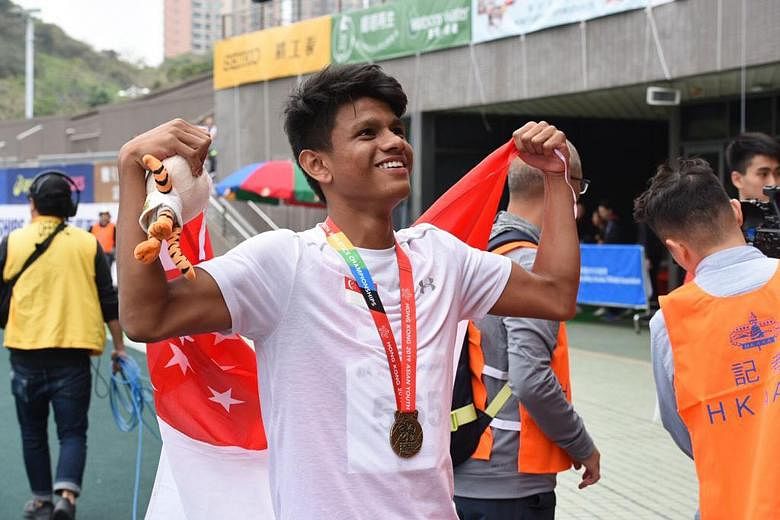 Nurturing budding athletes like Marc Brian Louis, the 400m hurdler who won Singapore's first Asian Youth gold last year, will allow Singapore Athletics to shed its negative image and regain public trust.