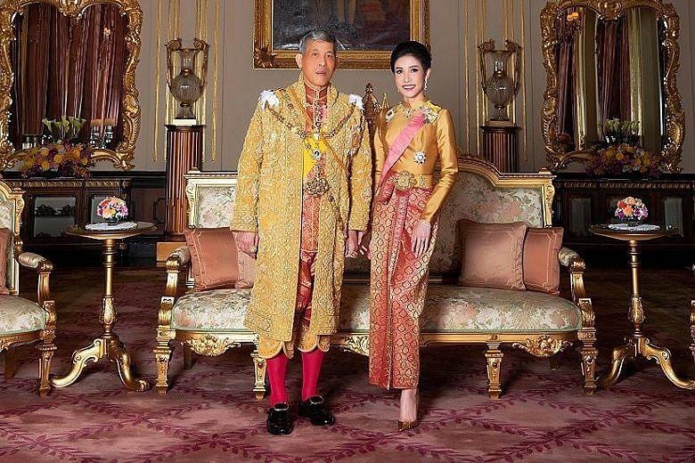 Thai King reinstates royal consort and her titles: Palace | The Straits  Times