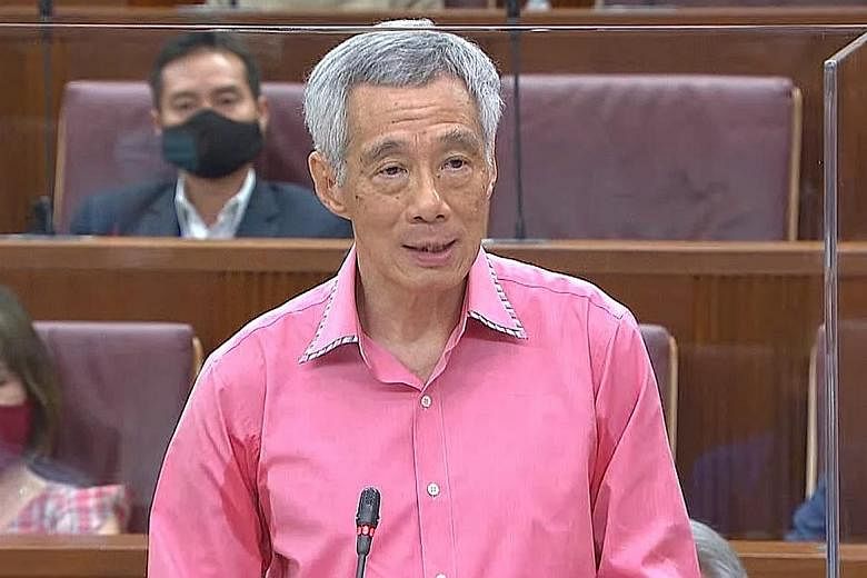 Prime Minister Lee Hsien Loong said the Government and the opposition must ensure policy debates are based on principles and fact, guided by shared ideals and goals, including securing Singapore's future.