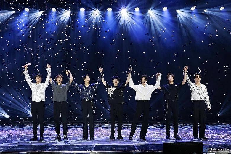 Korean boy band BTS' successful virtual concert in June offers lessons for the Government, said Mr Baey Yam Keng.