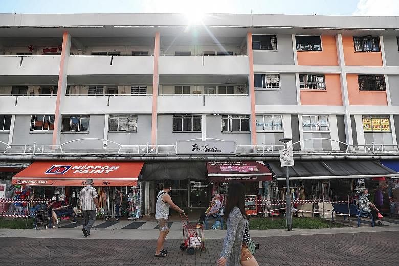Landlords who are unable to reach an agreement with pandemic-affected tenants on whether the tenants are eligible for rental waivers can apply to have assessors appointed by the Ministry of Law make a determination. ST PHOTO: KELVIN CHNG