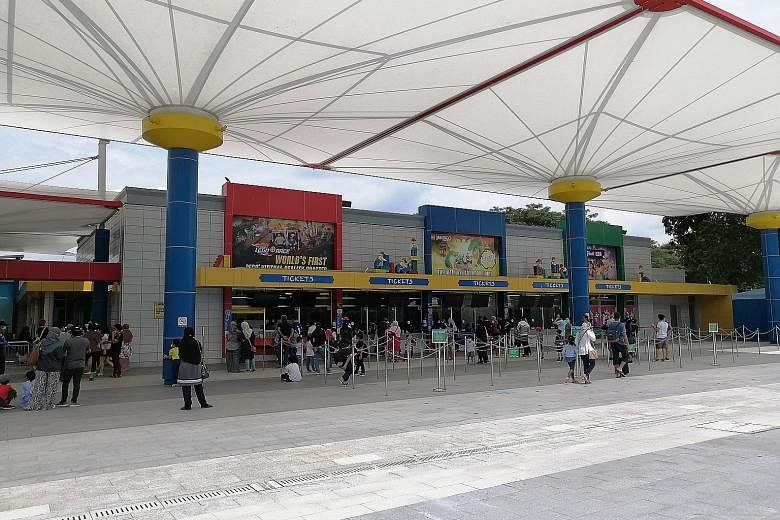 There are fewer visitors to the Legoland Malaysia theme park, a major attraction in Iskandar Puteri, due to the border closures as well as a 70 per cent cut in its daily capacity as part of Covid-19 safety measures.