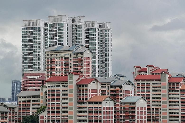 Flats in Bishan, which falls under the central region. In the last five years, there has not been a single five-room BTO flat in the central region launched outside of the Bidadari estate, which is part of Toa Payoh town. ST PHOTO: JOYCE FANG