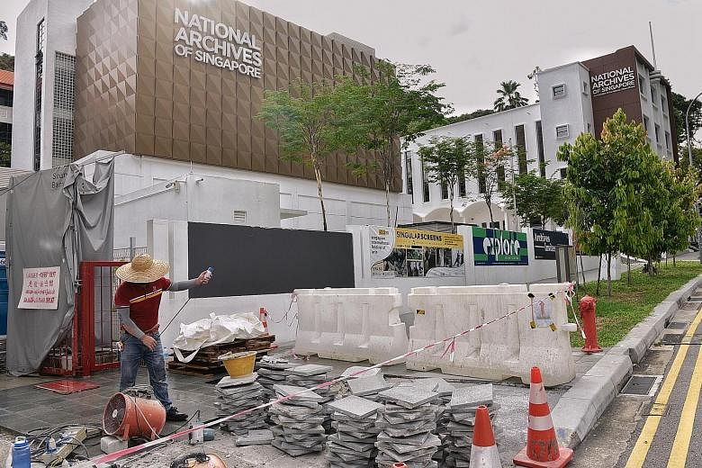 The revamp of the National Archives of Singapore building - which reopened in April last year after an 18-month makeover - was found to have exceeded the budget by $1.72 million due to a lack of scrutiny from National Library Board officers, said the