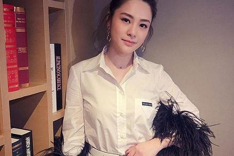 Hong Kong actress Gillian Chung hit her head against a marble structure on the way to the toilet at a hotel in Xiamen, China.