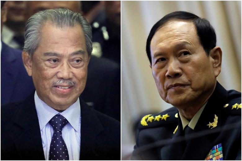 Malaysian PM Muhyiddin meets Chinau0027s Defence Minister on bilateral