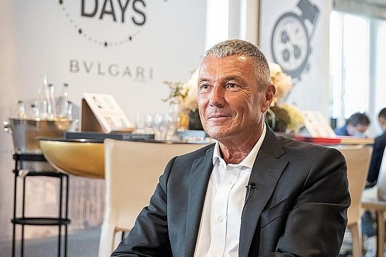 Bvlgari's group chief executive Jean-Christophe Babin played a key role in organising Geneva Watch Days last month, an industry fair which combined physical and digital tools to help watch brands promote themselves during the pandemic.