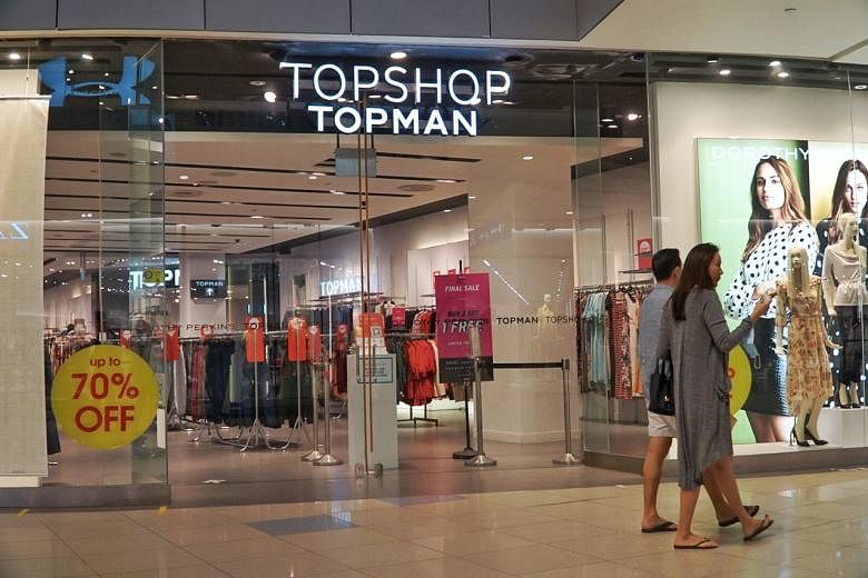 Topshop's and Topman's last store in Singapore to close on Sept 17 ...