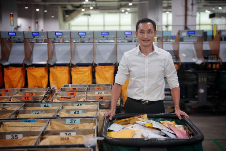 Postmaster-general Vincent Phang wants to work with online sellers amid a boom in e-commerce triggered by the pandemic. PHOTO: JASON QUAH