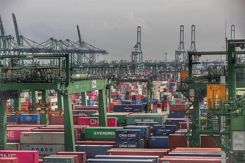 Singapore's non-oil domestic exports (Nodx) have now risen in six out of the eight months this year. Nodx to Singapore's top markets as a whole grew last month, with the largest contributors being China, the EU and the US.