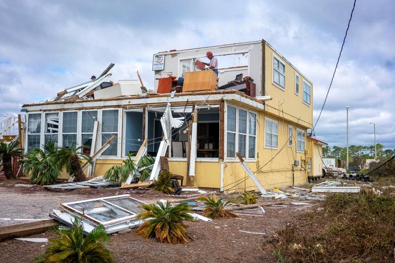 After the floods, assessing Hurricane Sally's damage | The Straits Times