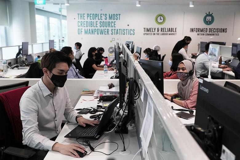 MOM team gathering and analysing labour market data busier than usual amid  Covid-19 | The Straits Times