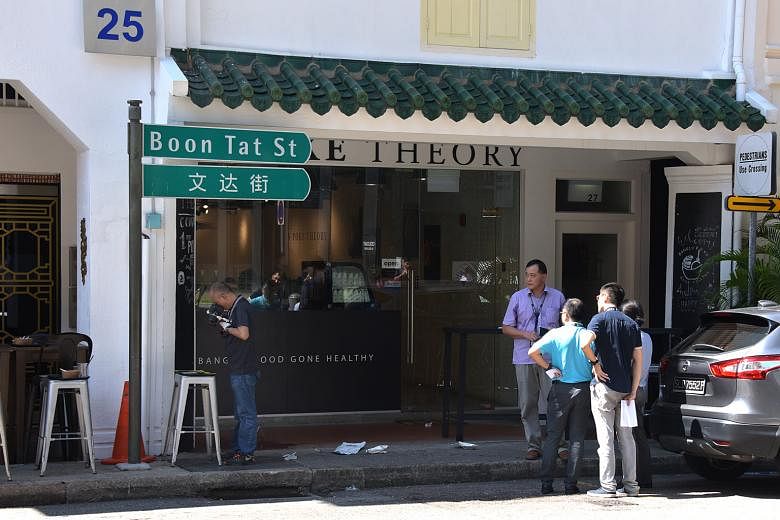 SPENCER TUPPANI, 39 He died after being stabbed three times in the chest outside a coffee shop in Telok Ayer Street. He was chief executive and director of TNS Ocean Lines. SHYLLER TAN, 46 Tan's daughter, who was married to Mr Tuppani. The couple hav