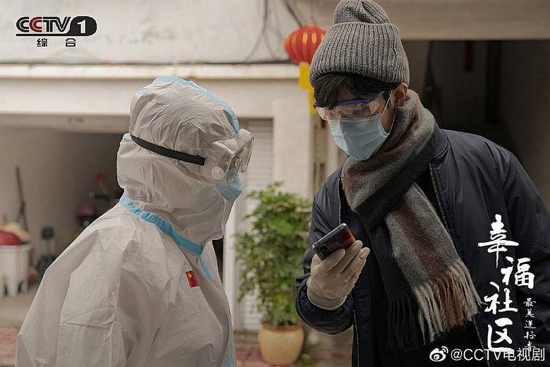 Netizens have slammed the drama, Heroes In Harm's Way (above), for downplaying the role of women in battling the coronavirus outbreak in Wuhan in Hubei province.