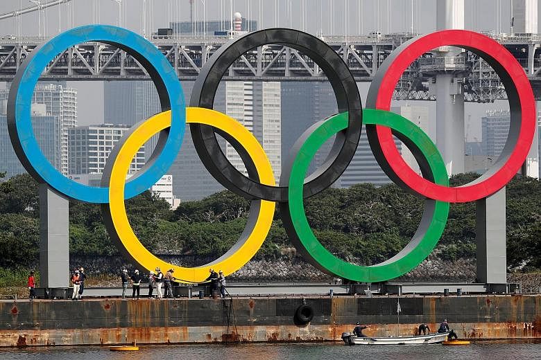 All athletes competing in the Olympic Games in Tokyo next July may be subject to strict movement controls, including submitting a detailed plan of their activities and saving their whereabouts on an app. PHOTO: REUTERS