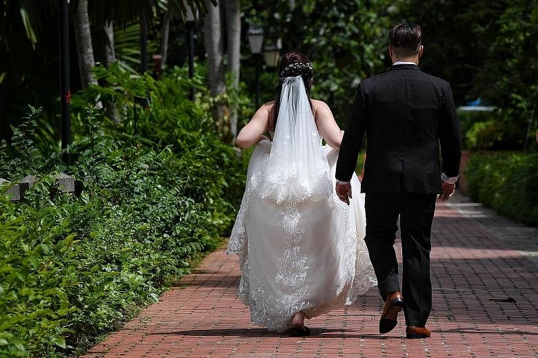 The Ministry of Health said the relaxation of rules is aimed at facilitating marriages that may have been postponed or put on hold. "Given the dynamic (nature) of the Covid-19 situation, we encourage couples who are ready to proceed with their weddin