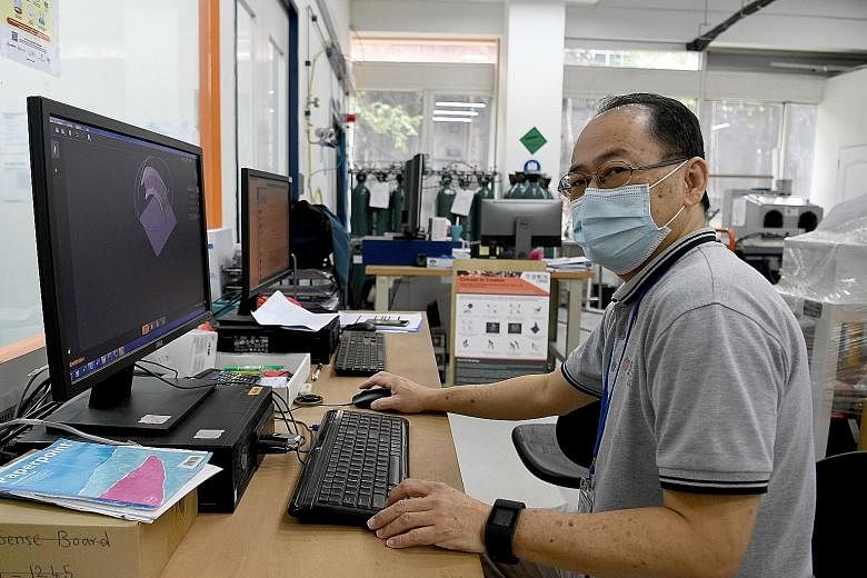 Mr Tim Tan found a job as an operations manager at 3D Metalforge, which specialises in 3D metal printing, in February. He was retrenched from an oil and gas firm just over a year ago, and sought help from Workforce Singapore's Careers Connect. This i