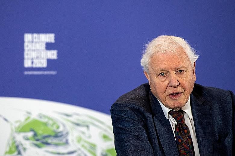 Mr David Attenborough warned in his inaugural Instagram post that "saving our planet is now a communications challenge".