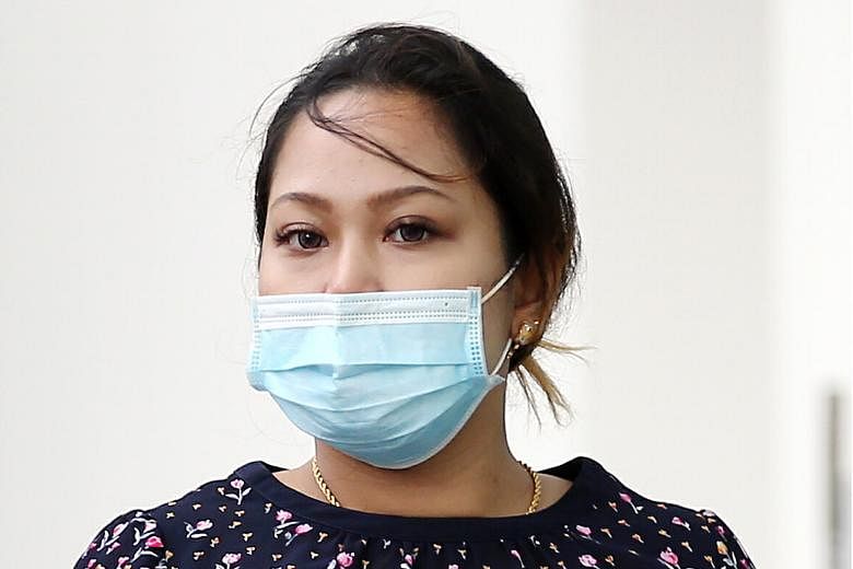 Nuur Audadi Yusoff pleaded guilty to six counts of assault yesterday. She was accused of abusing her maid repeatedly in 2018.