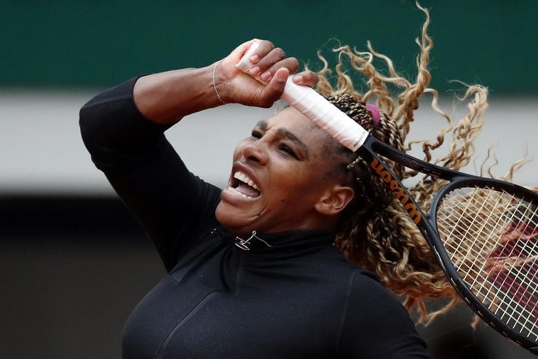 While Serena Williams was not at 100 per cent physically, she had recovered sufficiently from her Achilles tendon injury suffered at the US Open to play in Paris. But she apparently aggravated it while practising for her second-round match yesterday.