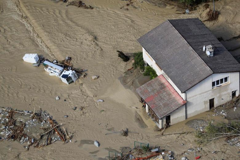 In Pictures: Storm Alex brings torrential rains, flash floods to France ...