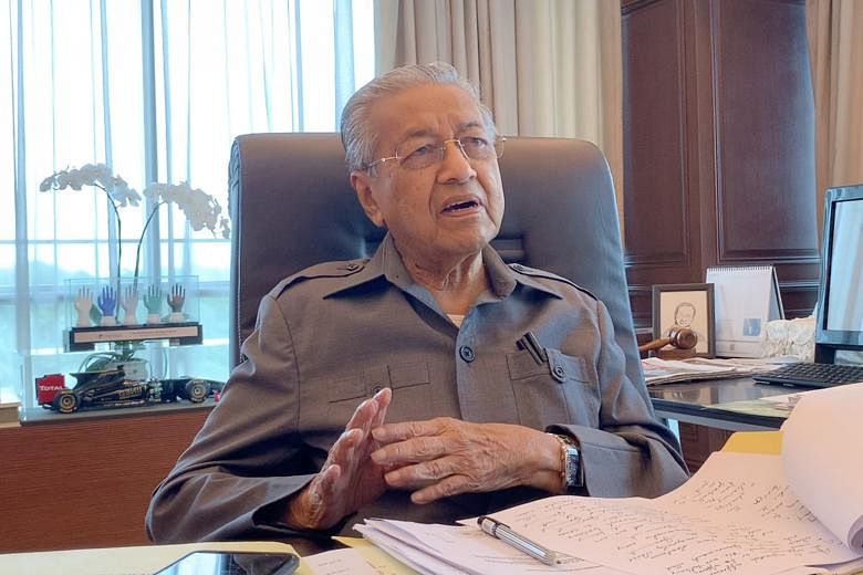 Former Malaysian premier Mahathir Mohamad (above) told The Straits Times that his successor Muhyiddin Yassin "has adopted the kind of strategy that Najib had, undermining all those who are against him". ST PHOTO: SHANNON TEOH
