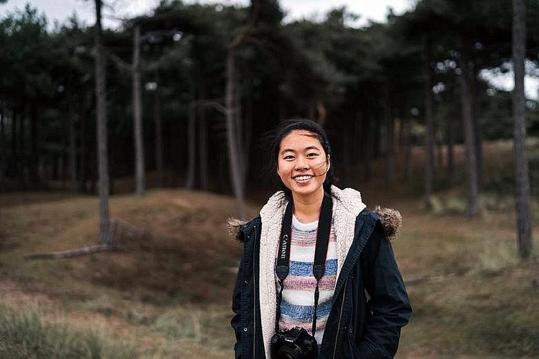 Ms Teresa Yong, 22, a third-year student at the University of Manchester, returned to Britain in late August. She says she is not too concerned about the pandemic as her "university is quite prepared to move everything online as well as take strong a