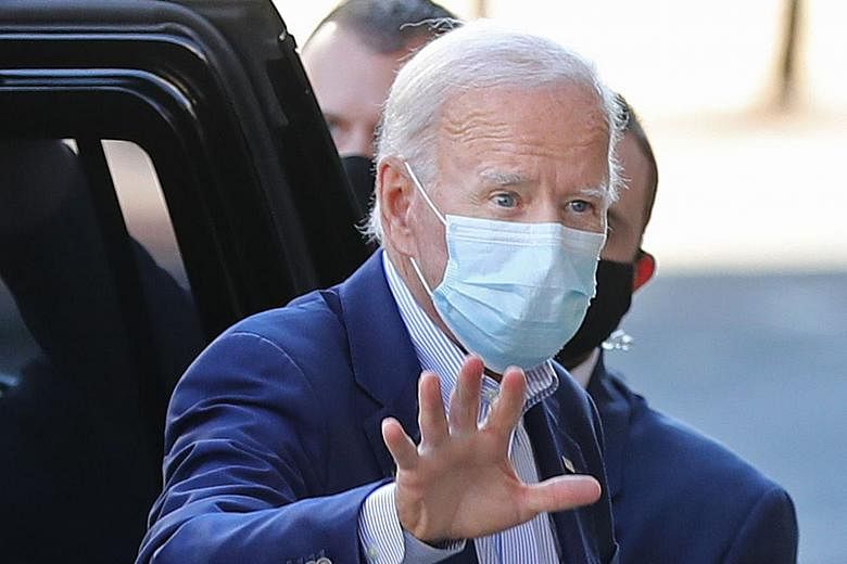 US presidential candidate Joe Biden has so far tested negative for Covid-19.