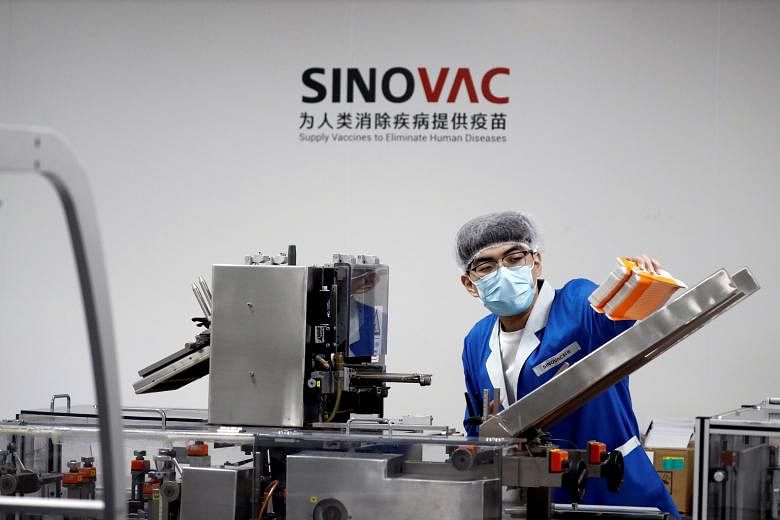 China has at least four experimental vaccines in the final stage of clinical trials, one of which is from Sinovac Biotech. 