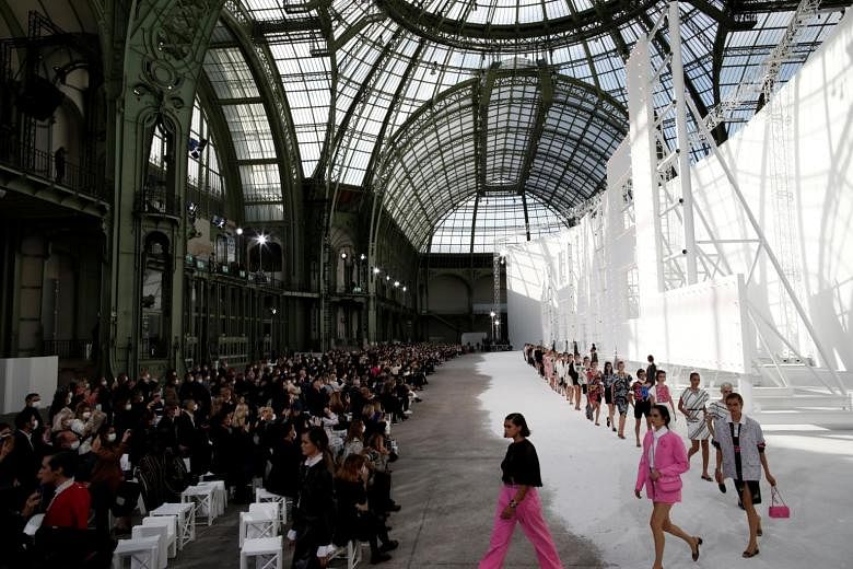 Chanel aims high with starry Eiffel Tower Paris show  The Boston Globe
