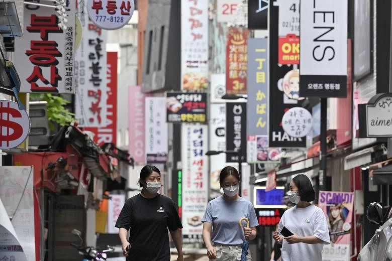 Seoul's Myeongdong shopping district. Travel agents say the interest in South Korea was not surprising, with one adding that the country has many pull factors, from fashion and culture, to food and cosmetics.