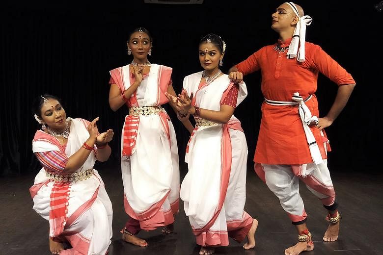 Bangladeshi migrant-worker poet Md Mukul Hossine has his poem Lockdown brought to life onstage as a classical bharatanatyam performance (above) in this video by Bhaskar's Arts Academy.