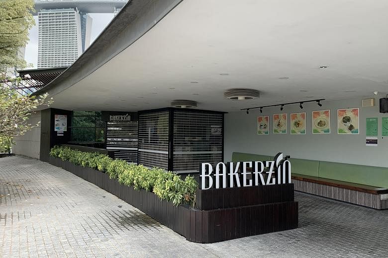 Bakerzin's outlet at Gardens by the Bay.