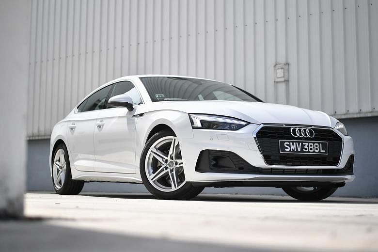 The Audi A5 Sportback comes with a touchscreen infotainment system that has new features, including a very useful 360-degree camera. The system can be paired with your phone.