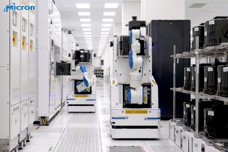 American chipmaker Micron completed an expansion of its facility in August last year.