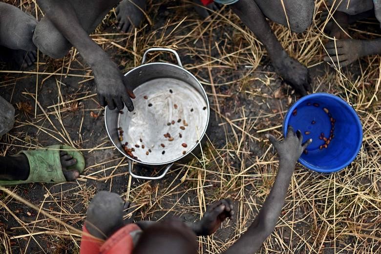 The UN World Food Programme, which was awarded the Nobel Peace Prize for its efforts to prevent the use of hunger as a weapon of war and conflict, has so far raised $2.17 billion in its bid to to avert famine.
