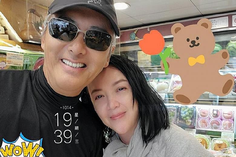 STAR GAZING: When starry-eyed fans spot Hong Kong superstar Chow Yun Fat, they will ask him for a photo and the 65-year-old actor will usually oblige. 	And it seems even celebrities themselves are not immune to his charms. When actress Margie Tsang b