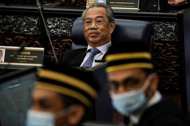 Malaysian Prime Minister Muhyiddin Yassin's administration, which has only a two-seat majority in the Lower House, would effectively collapse should Umno withdraw its support.