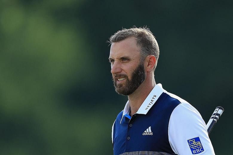 Top-ranked American golfer Dustin Johnson has withdrawn from two tournaments since his positive Covid-19 test. PHOTO: AGENCE FRANCE-PRESSE