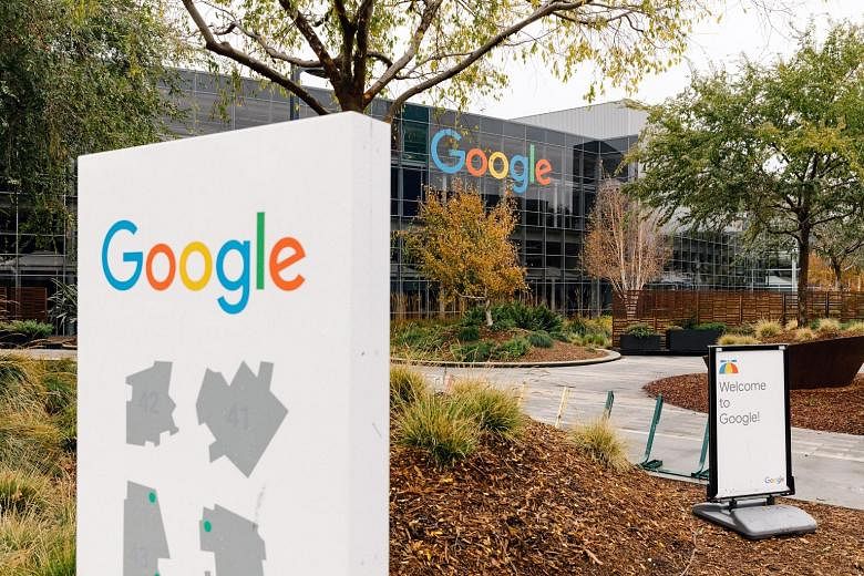 Google has nearly 90 per cent of all general search engine queries in the US and almost 95 per cent of searches on mobile, said the US Justice Department, in its lawsuit. PHOTO: NYTIMES
