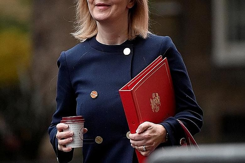 British Trade Minister Liz Truss said a US trade deal would benefit western port cities such as Liverpool.