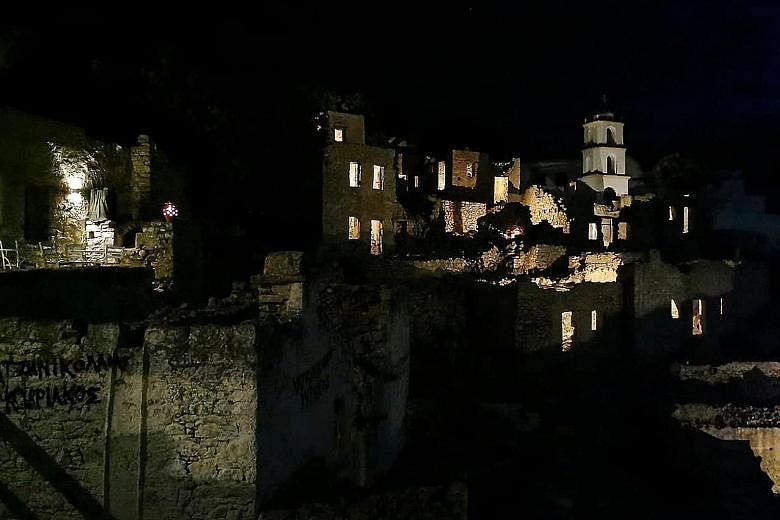 The abandoned village of Mikro Chorio, the ancient capital of the Greek island of Tilos, like many other ghost villages in Greece, is being brought back to life through tourism.