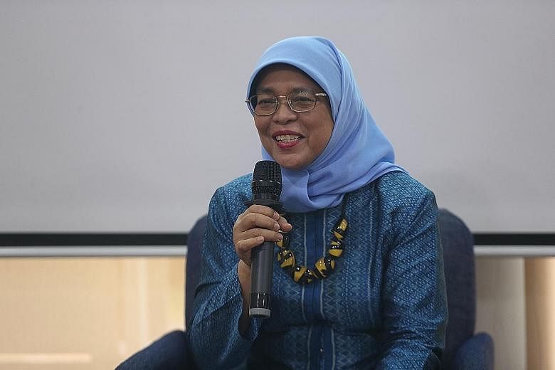 President Halimah Yacob has been climbing the global rankings since her inclusion in 2018 at the 45th spot.