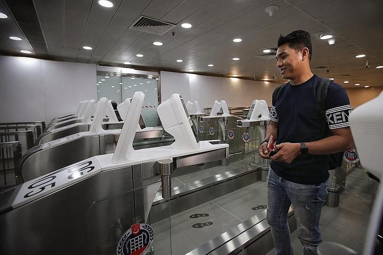 Travellers can now scan their face and irises at all checkpoints to verify their identities, aside from using their fingerprints. Such facial and iris scans take Singapore a step closer to achieving its passport-free immigration goal, said the Immigr